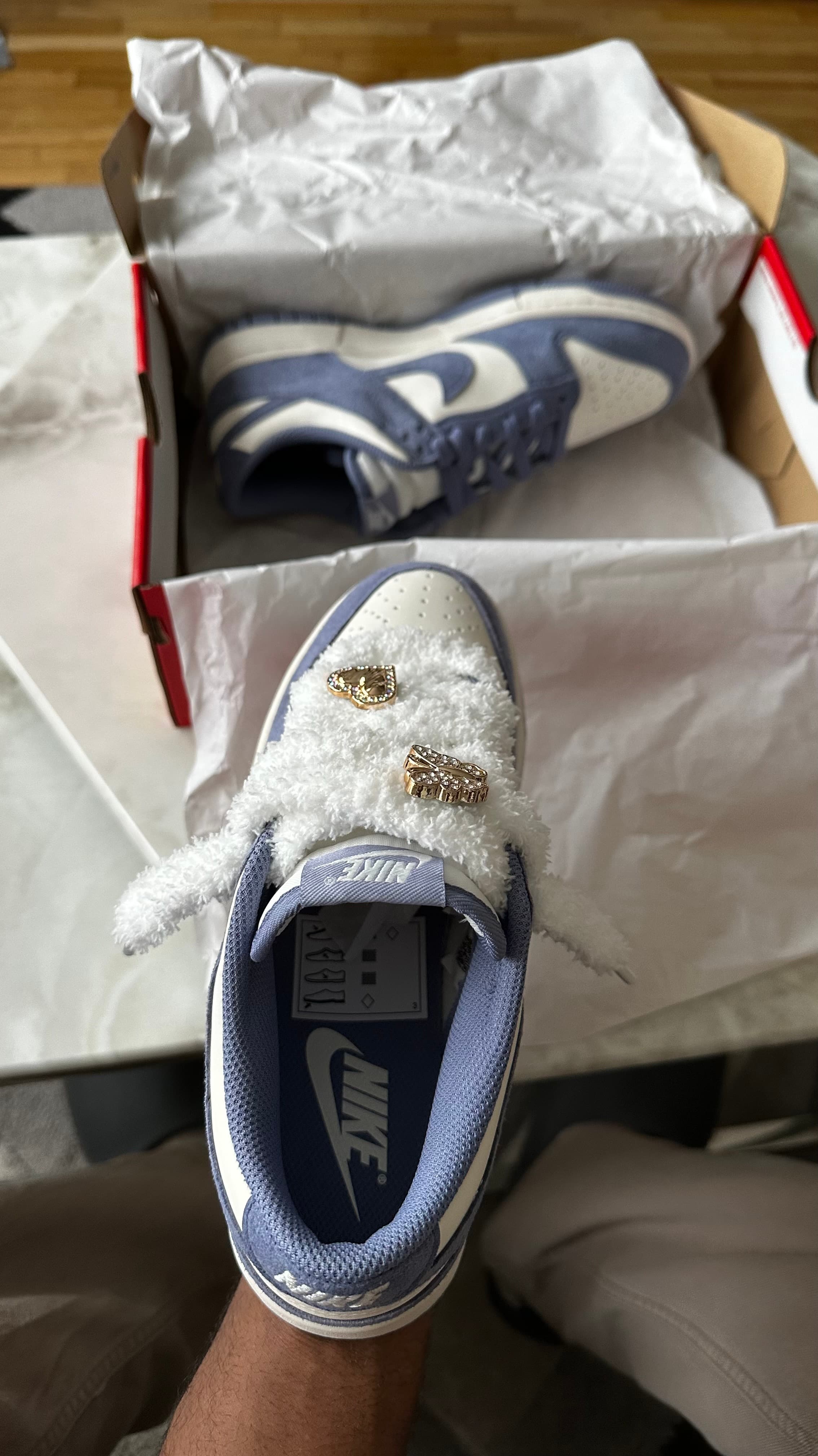 Nike Dunk Low Sail (Custom), vignette 6