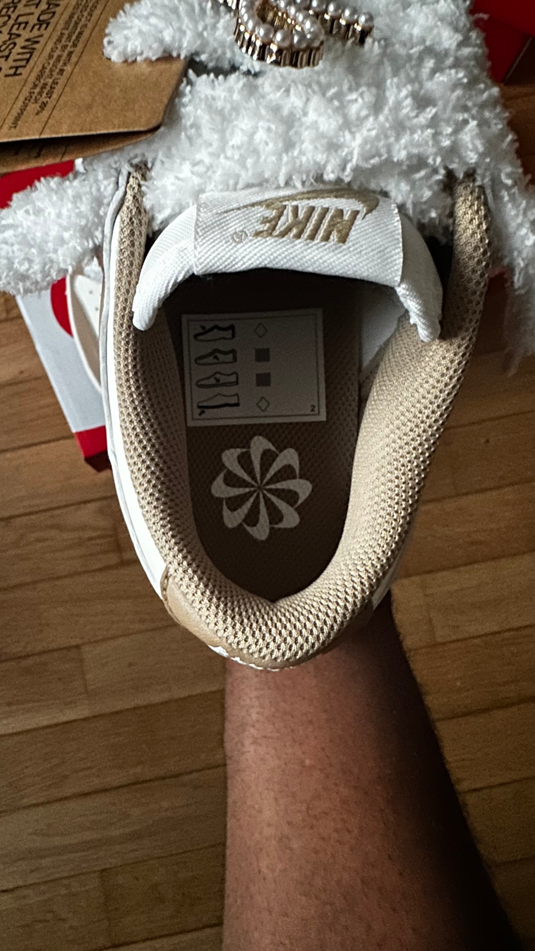 Nike Dunk Low Zapatillas Crema (Custom), vignette 4