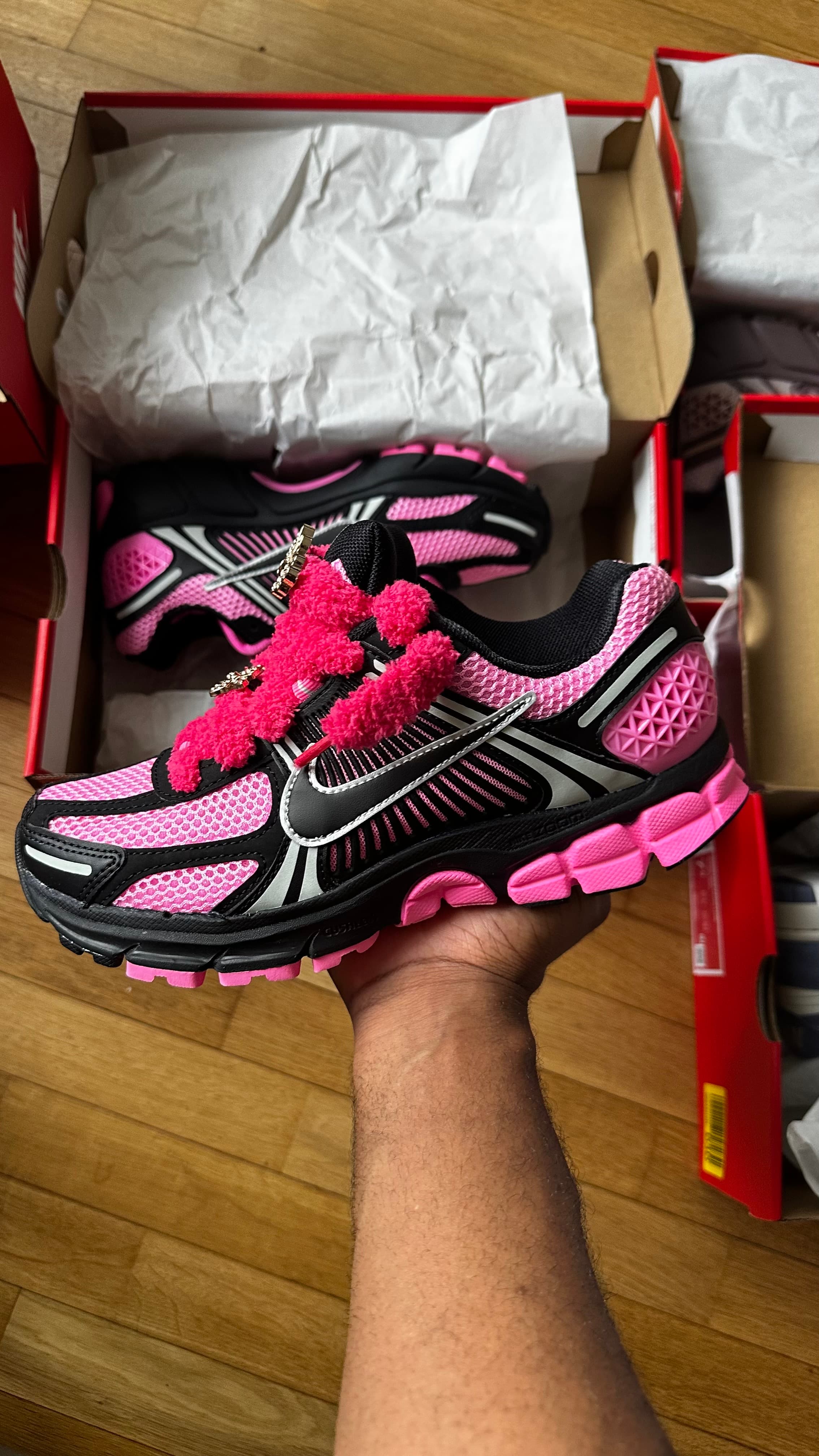 Nike Vomero 5 Pink Black (Custom), vignette 3